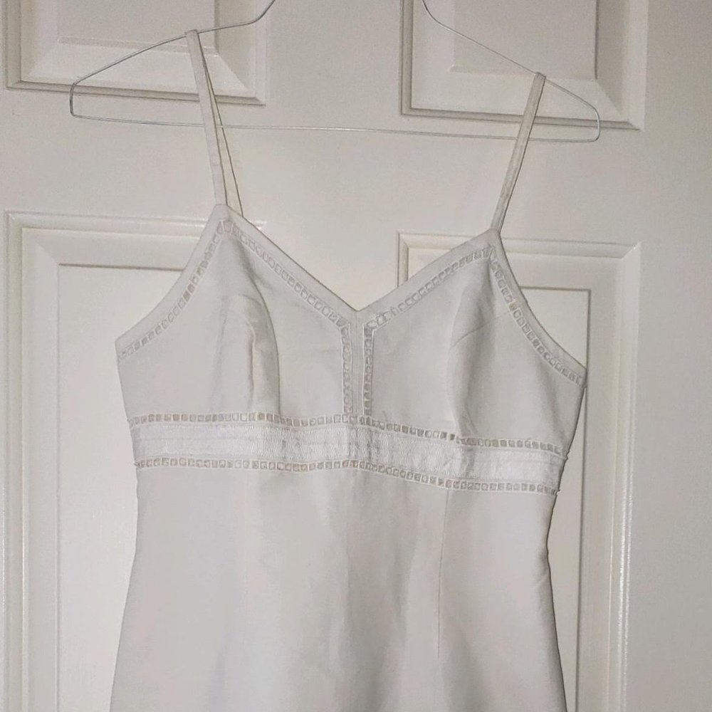 Lilly Pulitzer White Crocheted Dress - Size 6